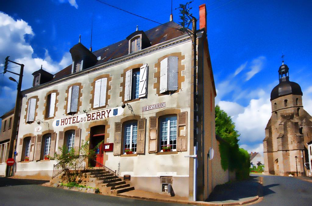 Hotel Du Berry Aigurande Dış mekan fotoğraf